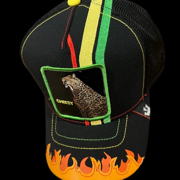 Goorin Bros DANGEROUSLY CHEESY CHEETA SUPERCHARGED CAPSULE Trucker Hat